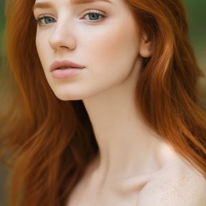 Woman with naturally sensitive skin in soft natural light, representing ORY Skincare’s gentle and customized sensitive skincare solutions.